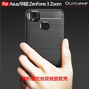 جديد وصول أسود من ألياف الكربون tpu الهاتف جراب إيسوز <span class=keywords><strong>Zenfone</strong></span> <span class=keywords><strong>3</strong></span> التكبير ، ل <span class=keywords><strong>Zenfone</strong></span> <span class=keywords><strong>3</strong></span> التكبير حالات ألياف الكربون - Product Image 5