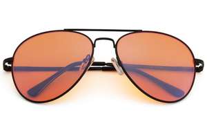 義烏プロモーションメタルフレームクラシックアンチブルーライトグラス眼鏡 - Product Image 3