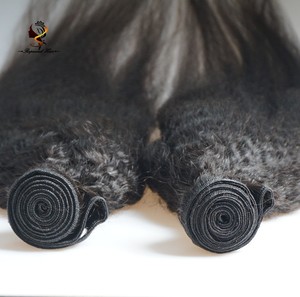 Paquetes de cabello humano brasileño recto rizado alineado Cultice completo - Product Image 4