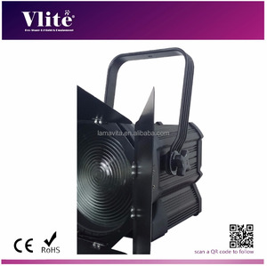 Studio chuyên nghiệp tại chỗ 200 Wát trắng <span class=keywords><strong>LED</strong></span> Fresnel ánh sáng với cao <span class=keywords><strong>CRI</strong></span> 95 và 250 mét ống kính cho ánh sáng sân khấu - Product Image 5
