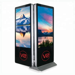 55 inch floor standing the kiosk side net side screen LCD for shopping mall - Product Image 2