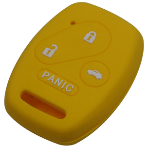 Vỏ Bọc Chìa Khóa Xe Hơi Bằng Cao Su Silicon, 4 Nút, Dành Cho <span class=keywords><strong>Honda</strong></span> Accord CRV <span class=keywords><strong>Civic</strong></span> Pilot Insight Ridgeline - Product Image 6