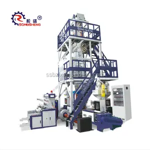 NEW ABA PE LDPE HDPE LLDPE Multilayer Blown Film Extrusion Plastic Film Blowing Machine