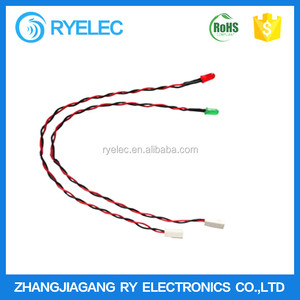 Runde LED schalter kabel und kabelbaum montage mit verzinnten Molex 2510-2Pin pitch: 2,54mm stecker - Product Image 1