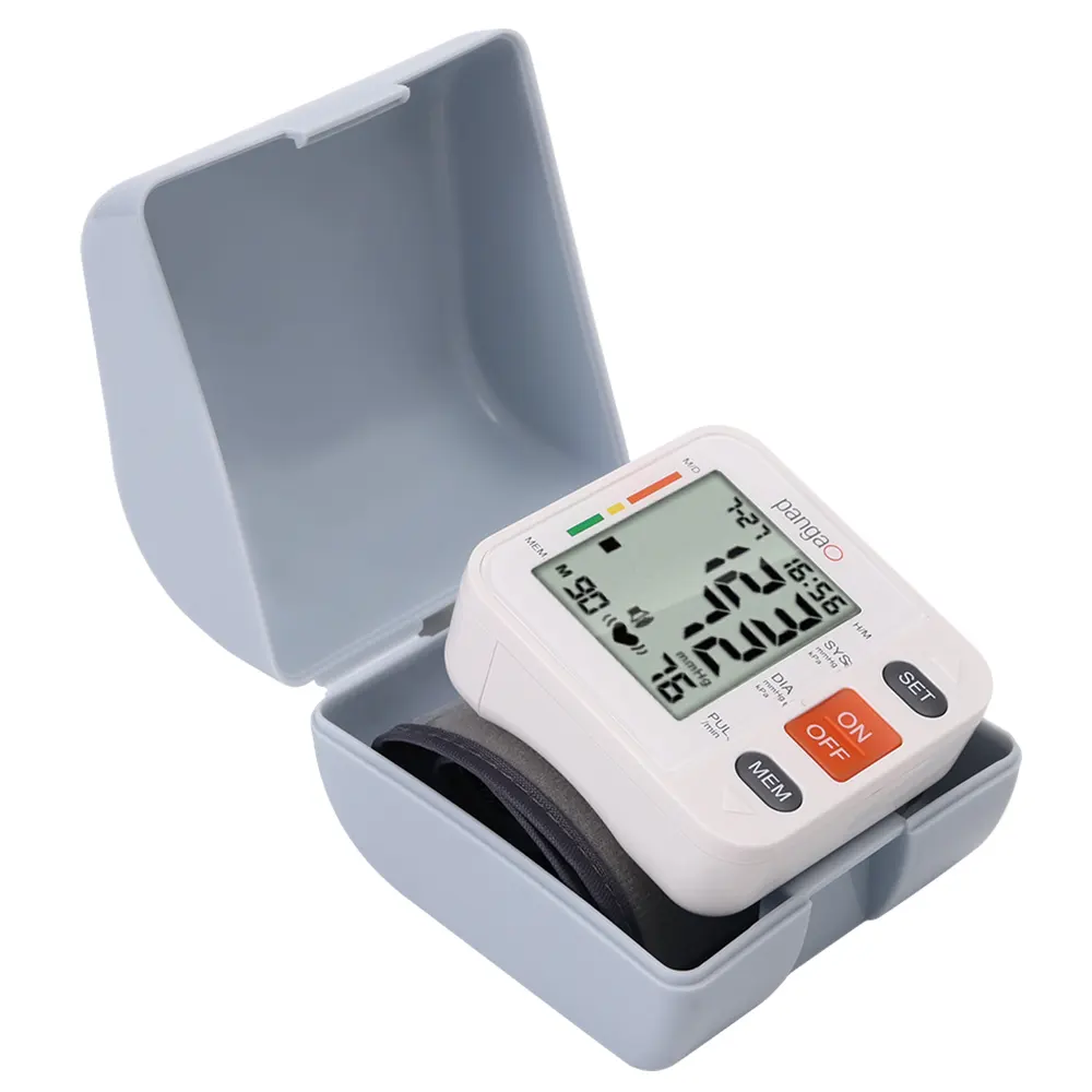 Перезаряжаемый прибор для измерения артериального давления на запястье, точный медицинский прибор для измерения артериального давления и сердцебиения