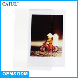 Caiul дизайн красивый 3 дюймов Акриловые <span class=keywords><strong>l</strong></span>-образный фоторамки Fuji Instax Mini 7S / 8 - Product Image 4