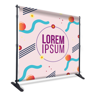 Có thể điều chỉnh Hiển Thị Đứng Kính Thiên Văn Biểu Ngữ Đứng Backdrop Tường Mở Rộng Hiển Thị - Product Image 2