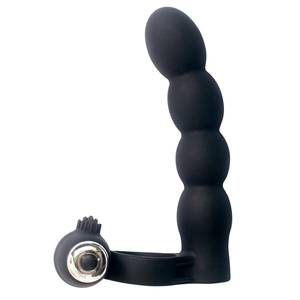 Hombres Mujeres juguetes sexuales de consolador grande con anillo de pene consolador vibrador - Product Image 4