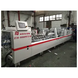 ZH-880PFT-H स्वचालित तह बॉक्स Gluing मशीन