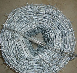 Giá thấp dây sắt thép gai cuộn dây mạ Kẽm độ bền kéo cao chéo dao cạo hàng rào nhẹ cho an toàn trên mỗi mét - Product Image 4