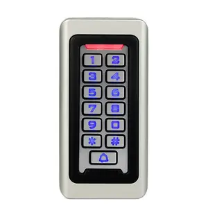 Entry RFID Proximity Key Card Reader Standalone single Keypad Outdoor Waterproof Door Access Control Systems