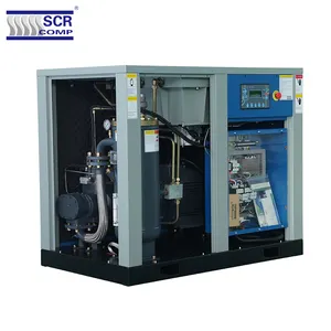 30kw 40hp germany technology stationary Screw type air compressor servo motor compressor (SCR40D)