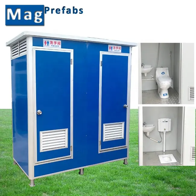 Prefabricated Bathroom Design Outdoor Portable Toilets Mobile Shower Room