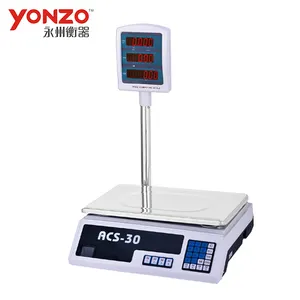 ACS-30 בקנה מידה דיגיטלי משקל עם מוט / balanza electronica