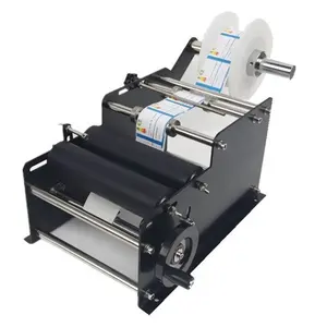 De Beste Prijs Nieuwste Eenvoudige Handleiding Handige Ronde Fles Sticker Label Applicator Voor Ronde Fles Labeling Machine