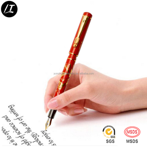 Lusso heavy metal <span class=keywords><strong>penna</strong></span> <span class=keywords><strong>stilografica</strong></span> <span class=keywords><strong>con</strong></span> <span class=keywords><strong>cartuccia</strong></span> di inchiostro scrittura regolare - Product Image 3