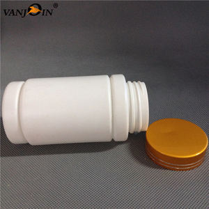 HDPE 200 ml <span class=keywords><strong>farmacia</strong></span> contenedores de plástico cápsula botellas con tapa de oro - Product Image 5