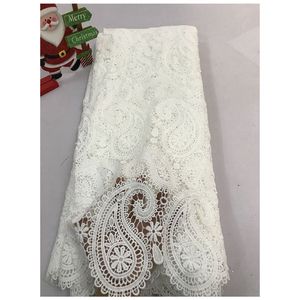 Reine weiße Farbe Guipure/<span class=keywords><strong>Cord</strong></span> <span class=keywords><strong>Lace</strong></span> Stickerei <span class=keywords><strong>Lace</strong></span> <span class=keywords><strong>Fabric</strong></span> für die Hochzeit - Product Image 4