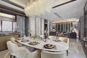 Tùy chỉnh đá cẩm thạch bàn ăn Tops - Product Image 2