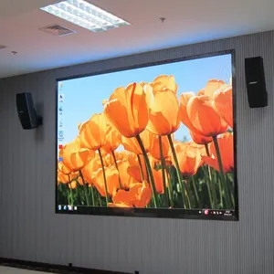 Layar Video P5 Tampilan 5Mm Dinding Led Iklan Dalam Ruangan Instalasi Depan Definisi Tinggi Resolusi Tinggi