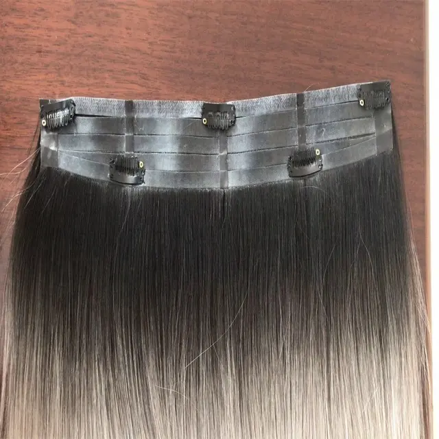 #1 #4 #6 #8 #10 #613 Ombre Color 2.5g Prebonded Clip In Skin Weft Hair Extension