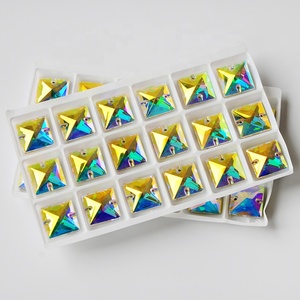 Cristales de Estrás para Coser Yanruo <span class=keywords><strong>AB</strong></span> Color, Cristales de Vidrio para Coser en Ropa - Product Image 5