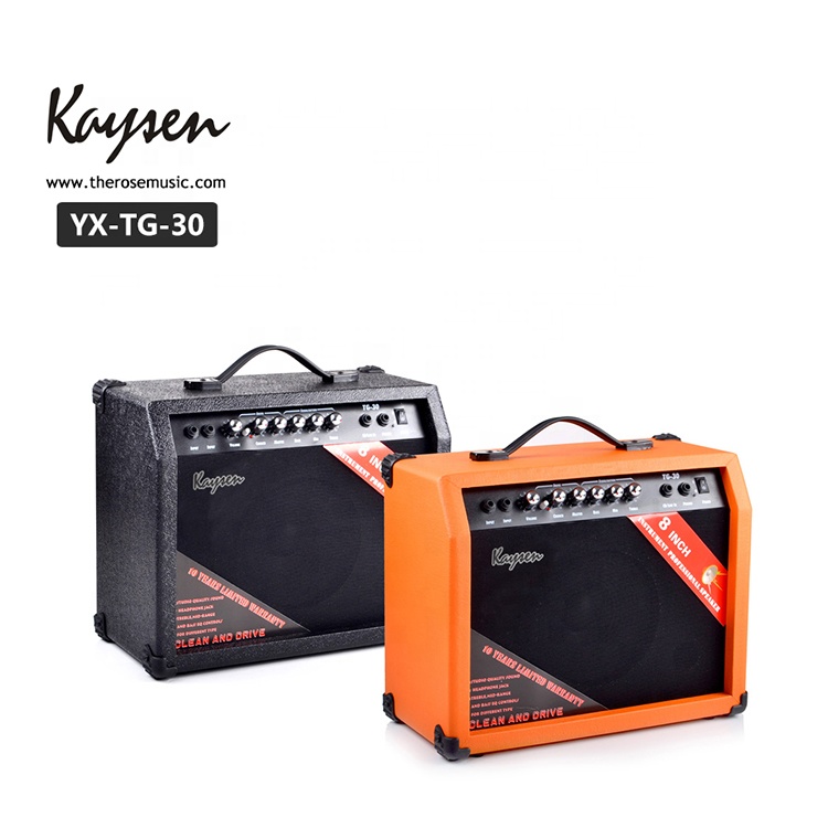 Китай (материк) Профессиональный 30 Ватт Двойной вход эффект искажения amp TG-30 гитарный усилитель