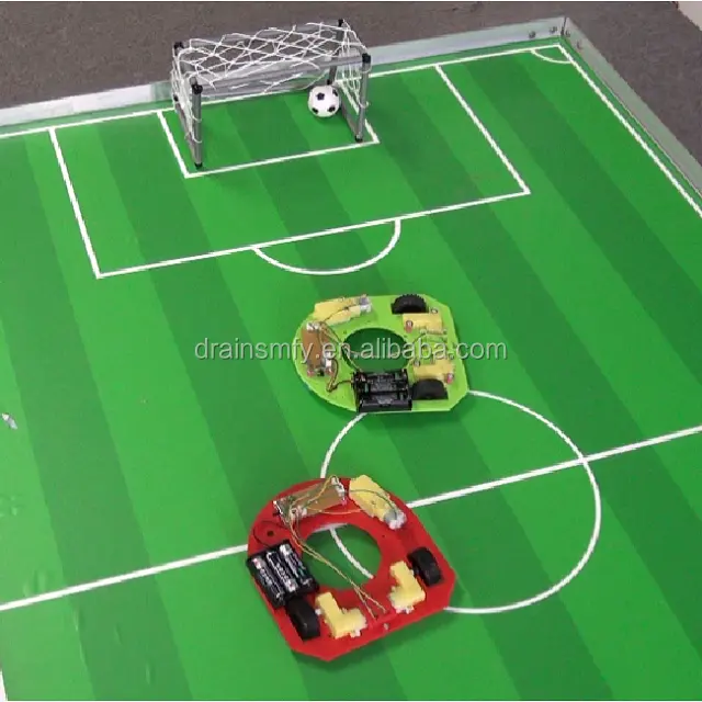 Best sell self assembly DIY electronic football robot toy kit