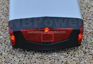 Lithium-ionen Elektrische Fahrrad 48 v Lifepo4 Gepäckträger Akku für ebike - Product Image 3