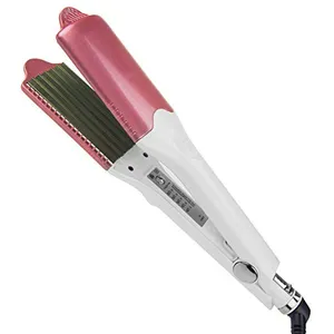 Hair Crimper Classic 2 in 1 Volumizing Hair Iron style electric hair straightener and curler