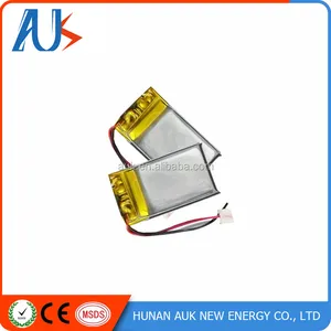 Lipo 电池 lp 432543 3.7 v 400 mah 带电线电池