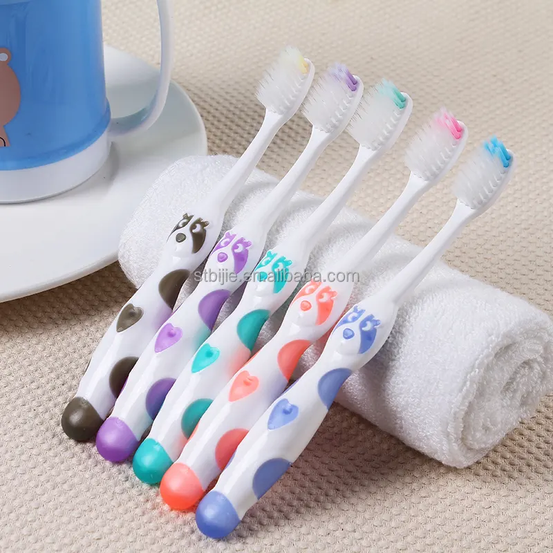 Escova de dentes infantil de alta qualidade, nome da marca oem