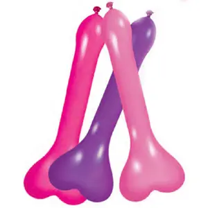 Hochwertige benutzer definierte Penis form Helium Latex Luftballons für Sex Party Dekoration