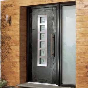 Moderne Haus Außentür Doppel Gehärtetem Glas Reinem Kupfer Tür Villa Eintrag <span class=keywords><strong>Front</strong></span> Tür Design - Product Image 3