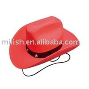 MH-0031 di cappello da Cowboy in feltro nero da donna di Halloween - Product Image 4