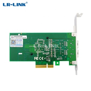 LREC9712HF-2SFP PCIe X4พอร์ตคู่ SFP กิกะบิต I350AM2 <span class=keywords><strong>PCI</strong></span>-E ด่วนการ์ดเครือข่าย - Product Image 4