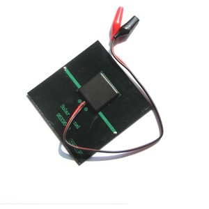 1W DIY Polycrystalline <strong>Solar</strong> Cells Battery Charger Small 5.5V <strong>Solar</strong> <strong>Panel</strong> Lamp <strong>with</strong> <strong>Alligator</strong> <strong>Clips</strong> PET Type - Product Image 3