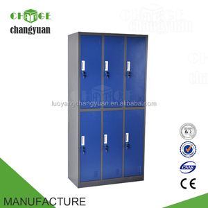 6 porte assemblé casiers métalliques pour <span class=keywords><strong>vestiaire</strong></span> - Product Image 2