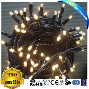 Alambre de goma negro led luz de la secuencia de vacaciones con certificado GS - Product Image 6
