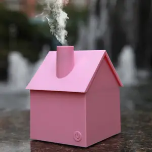 China Supplier 130ML Creative Home Aroma Air Humidifier House Shaped Essential Oil Diffuser