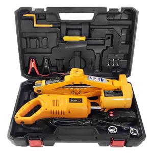 Fabriek Prijs Tool Auto 12 Volt 2T 35 Cm Schaar Jack Elektrische Sleutel Pak Met Hydraulische Reparatie Kit Voor suv