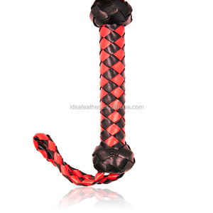 Yüksek kaliteli yumuşak PU deri Flogger kırbaç seks için Bdsm dayak esaret dişli-fabrika fiyat erkek seks esaret dişli - Product Image 4