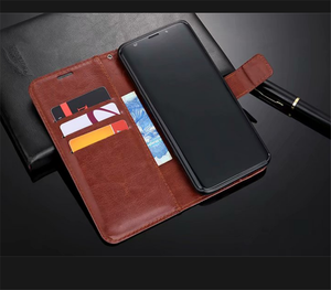 Funda de cuero de lujo con tapa tipo billetera para Samsung iPhone <span class=keywords><strong>Huawei</strong></span> xiaomi <span class=keywords><strong>todos</strong></span> <span class=keywords><strong>los</strong></span> <span class=keywords><strong>modelos</strong></span> opcionales - Product Image 3