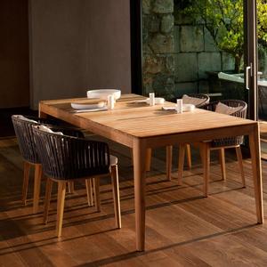 <span class=keywords><strong>Set</strong></span> <span class=keywords><strong>da</strong></span> Pranzo Elegante per Hotel con Mobili <span class=keywords><strong>in</strong></span> Corda, <span class=keywords><strong>Tavolo</strong></span> <span class=keywords><strong>e</strong></span> <span class=keywords><strong>Sedie</strong></span> <span class=keywords><strong>in</strong></span> Alluminio per <span class=keywords><strong>Giardino</strong></span>, Arredamento <span class=keywords><strong>da</strong></span> Esterno per Patio - Product Image 4