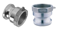 Connecteurs de Tuyaux en Acier au Carbone Certifiés ISO, Raccords Camlock en Acier Inoxydable, Tête Femelle, Code Égal, Hydraulique, Norme JIS