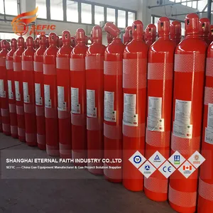 Được Sử Dụng Rộng Rãi Dàn Thép Co2 Xi Lanh 68L 45KG