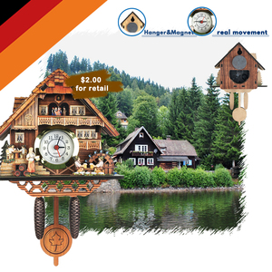 <span class=keywords><strong>Casa</strong></span> Chalet <span class=keywords><strong>reloj</strong></span> Cuco Bosque Negro - Product Image 3