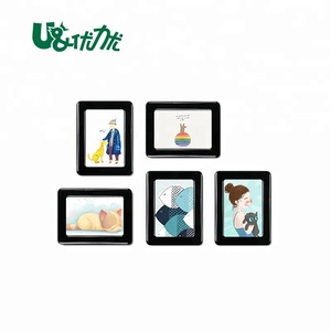 <strong>Hanging</strong> <strong>Poster</strong> Hanger White Metal Wall EVA Magnetic Picture Frames Photo <strong>Magnets</strong> - Product Image 2
