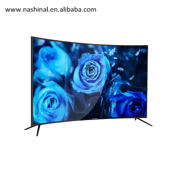 Curved smart 55inch lcd tv