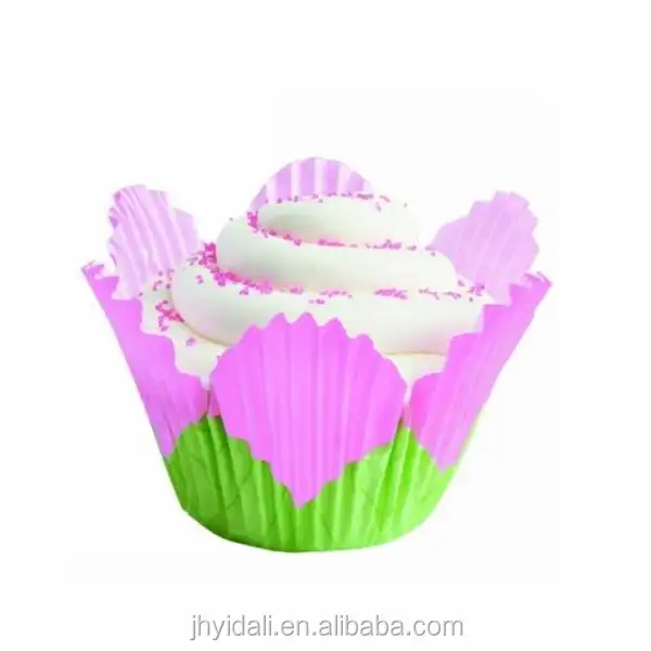 Cốc Bánh Hoa Tulip Ngon Trực Tiếp Từ Nhà Máy Cốc Nướng Bánh Hình Cánh Hoa Giấy Lót Bánh Cupcake Theo Yêu Cầu 100 Chiếc